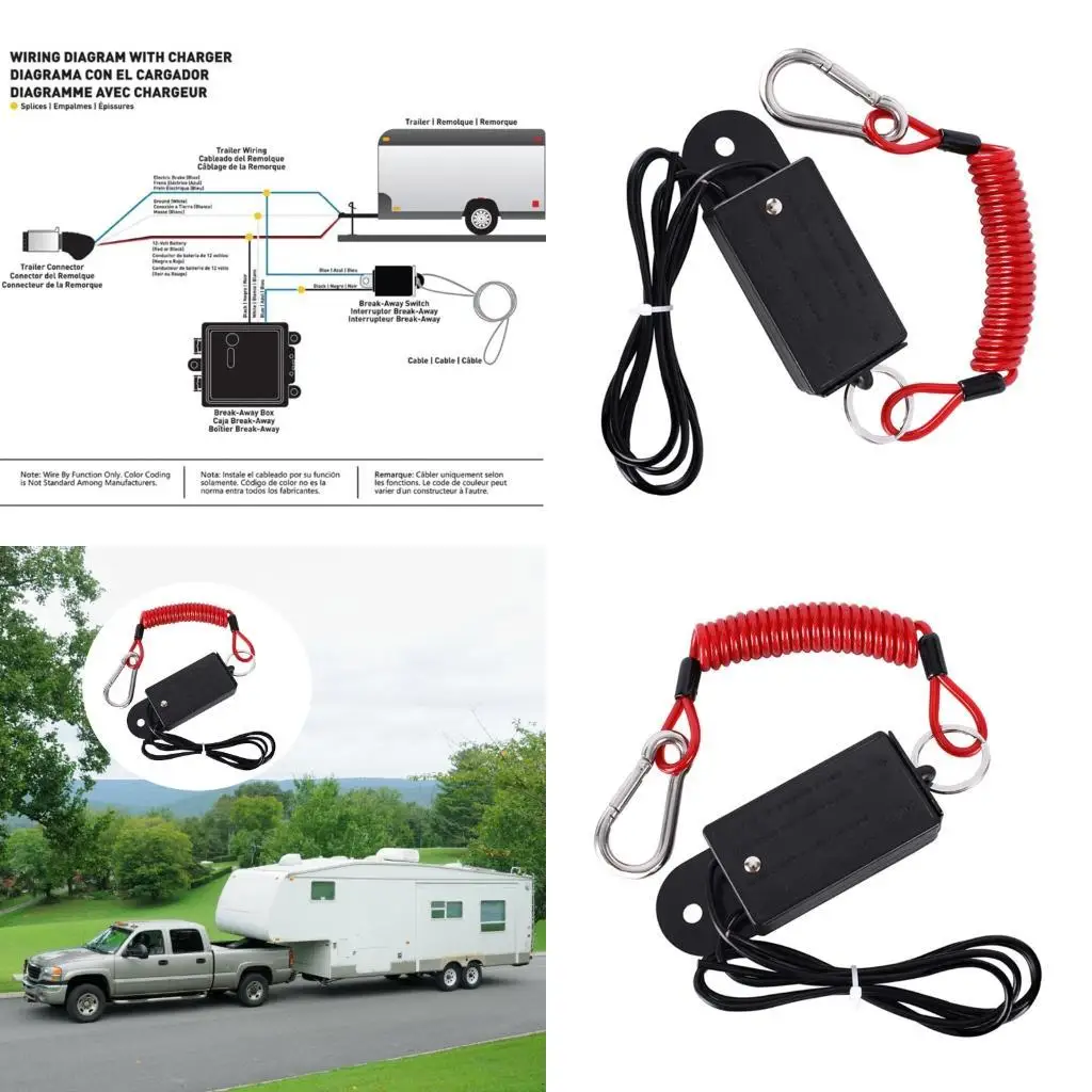 

31BC Safe Towing Trail Trailer Electromagnetic Trable Turnesces предотвращает несчастные случаи посредством быстрой реакции