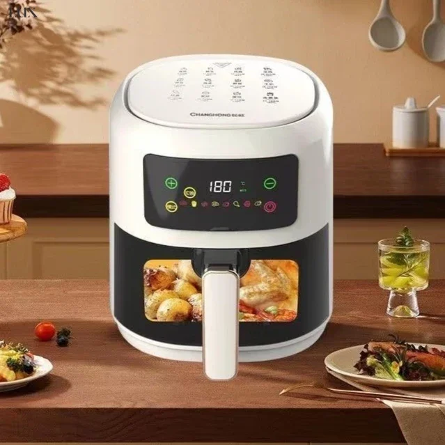 

New air fryer. Home use. Large capacity. Oven function. Multifunction. Oil-free. Visual. Fully automatic & intelligent.