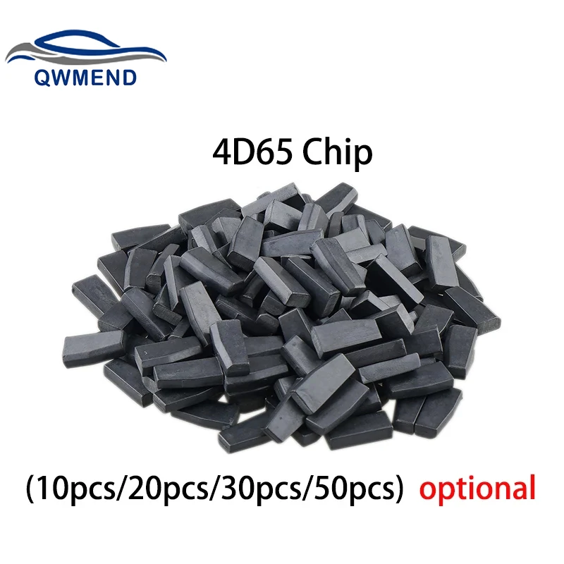 

QWMEND Transponder Chip 4D65 ID65 For Suzuki ID65 4D65 Chip Carbon Blank Chip 4D 65 ID 65 10X 20X 30X 50X