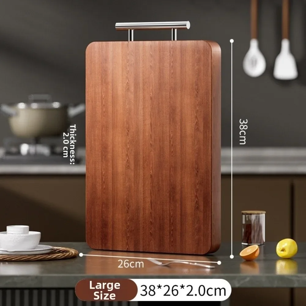 Ebony Wooden Cutting Board Antibacterial Anti Mold Fruit Vegetable Chopping Board Double-sided Cutting Board Mats