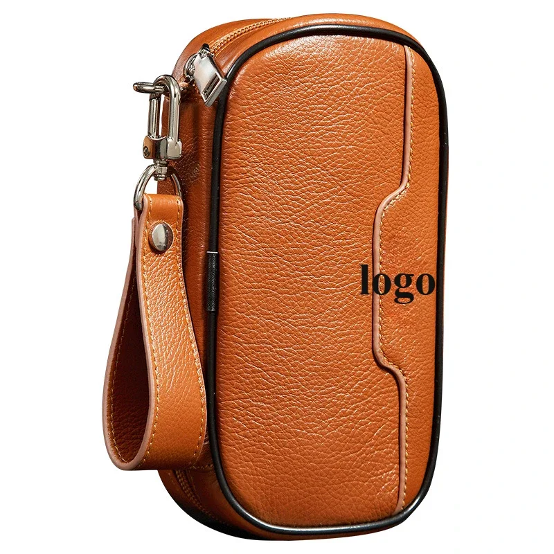 

Tobacco Smoking Pipe Case Smoking Tool Wood Tobacco pipe bag kit Leather cigarette Pipe Bag Portable Multifunction Pu Leather