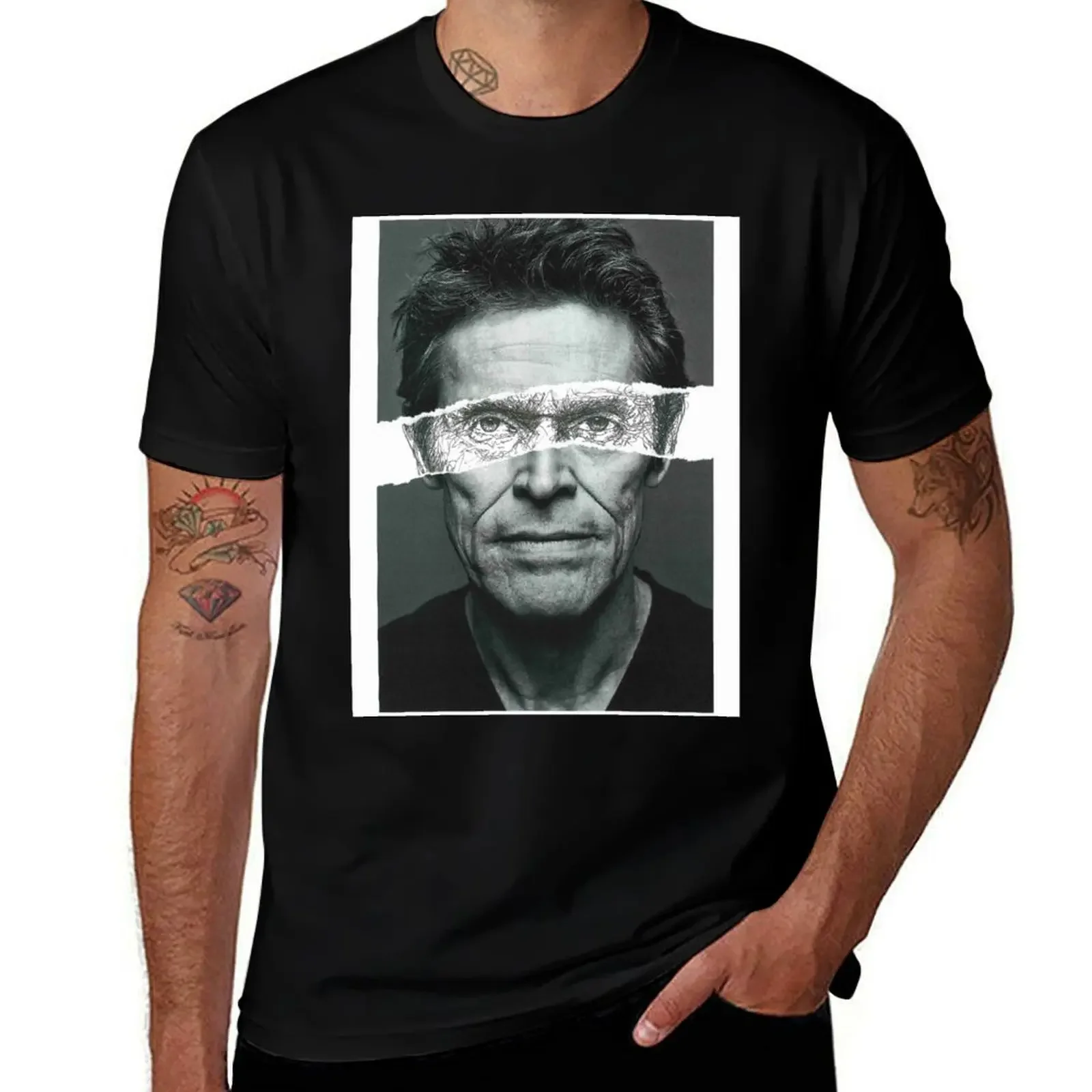 

Willem Dafoe T-Shirt summer shirt custom t-shirts plain white t shirts men