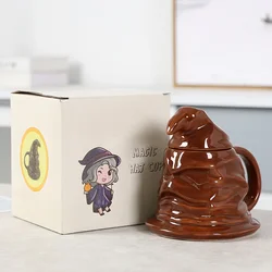 Harriese Magician Boy Magic Castle Potter Five Different Styles Mug Design Creative Cartoon Ceramic Cup Anime Children Gifts