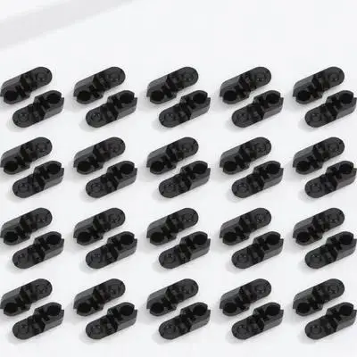 25 個の縦型ブラインドチェーンコネクタプラスチックローラーシェードクリップ互換性のあるビーズコードオフィスホームショップ交換用