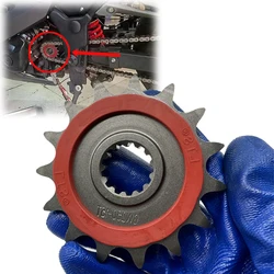 Silent Durable Engine Sprocket 14T/15T Fly Chain Wheel Replace 27510-48H10-000 For Suzuki Inazuma GW250 GSR250S GSX250R DL250