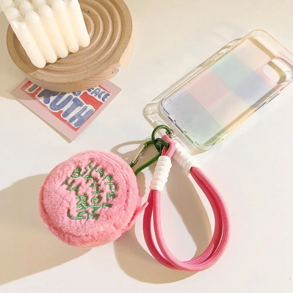 Trendy Backpack Hanging Anti-loss Keychain Letter Patchwork Mini Coin Bag Ins Car Keying Phone Ring Pendant Decorative Girl Toy