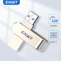 Eaget USB 3.2 32GB PenDrive 64GB 128GB 256GB USB Flash Drive Memory Stick USB 3.2 for Phone laptop or Higher Version