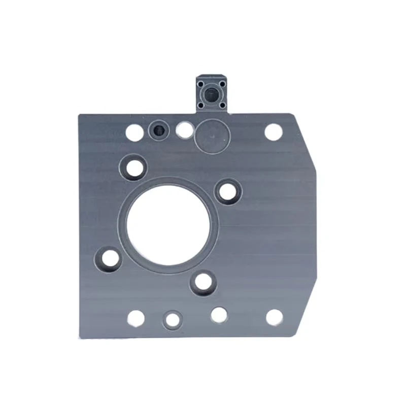CNC Machined Aluminum Alloy Precision Flange Bottom Plate equipment Mechanical Fixing Accessories