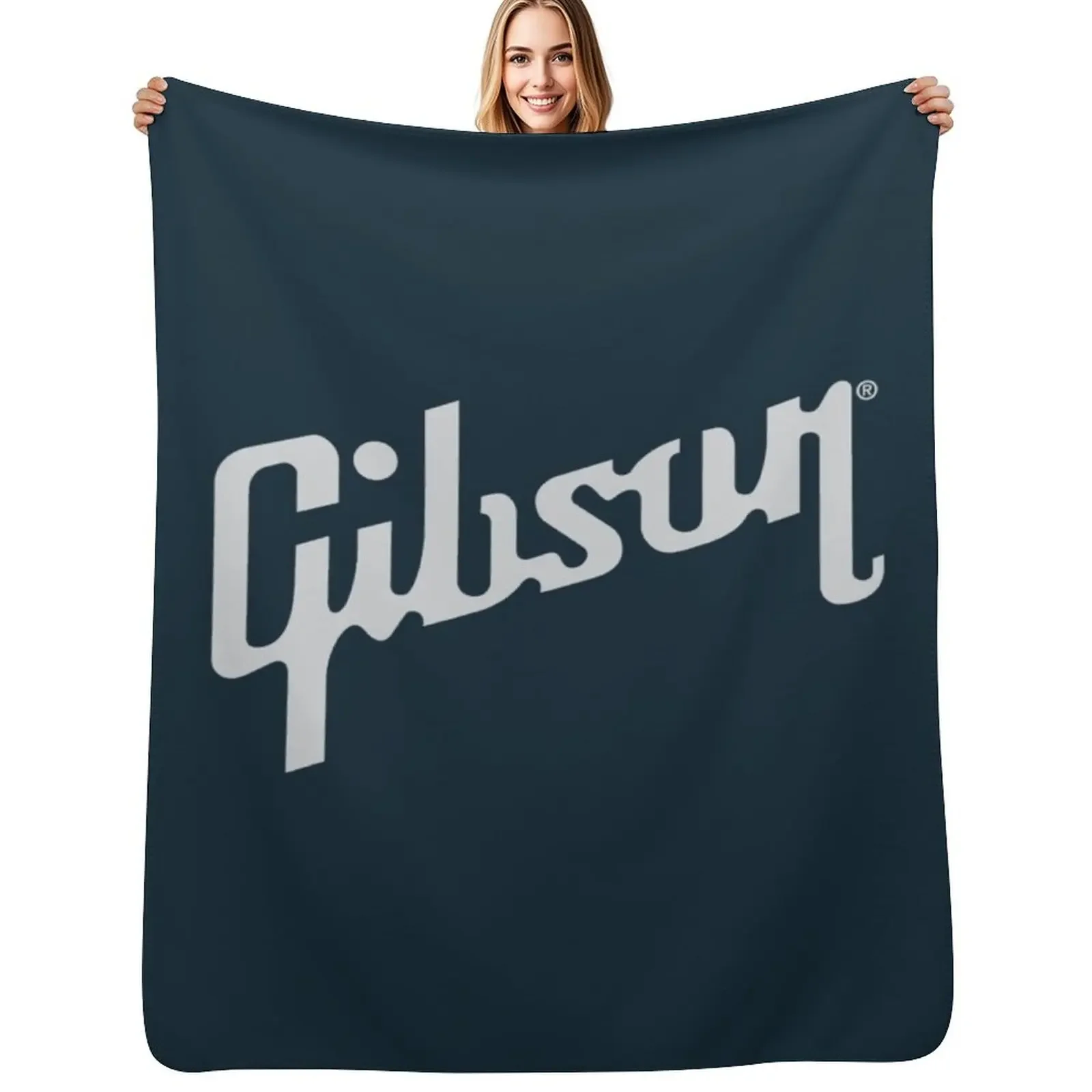 

Gibson Throw Blanket Custom Decorative Sofa Softest Flannel Blanket