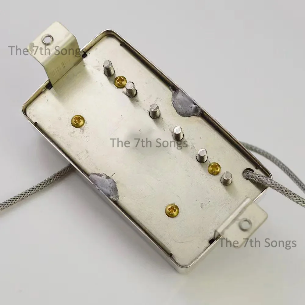 1959 Collector's Edition PAF IV G Style Alnico 4 Humbucker Pickup for LP Electric Guitar 49.2mm spacing 2 conductor wire Nickel view 6