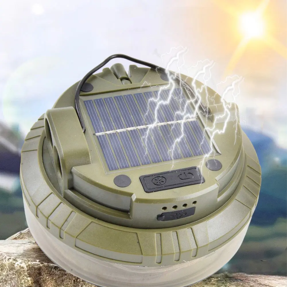 Portable Solar LED Strip Lights Tape Measure Storage Waterproof Decorative Lighting For Camping Tent Yard For Chiguangfox