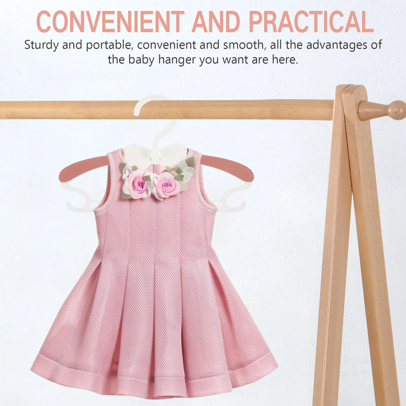 10 قطعة شماعات بلاستيكية للملابس شماعات صغيرة خزانة تنظيم ملابس الملابس