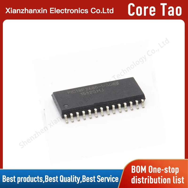 

1pcs/lot PIC18F2680-I/SO PIC18F2680 SOP28 8-bit microcontroller chip in stock