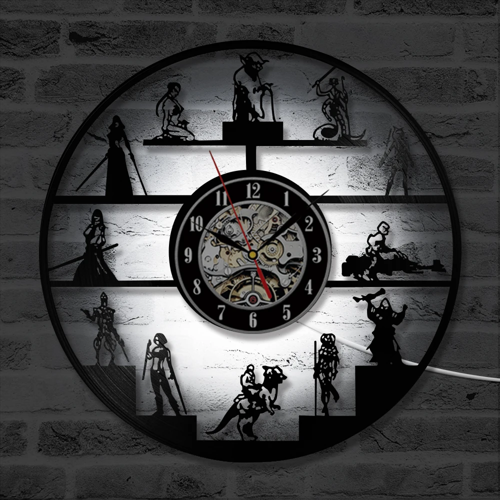 

Fashion Creative Clock CD Vinyl Record Wall Clock Film Theme Home Decor 3D Hanging Watches Duvar Saat Home Decoracion