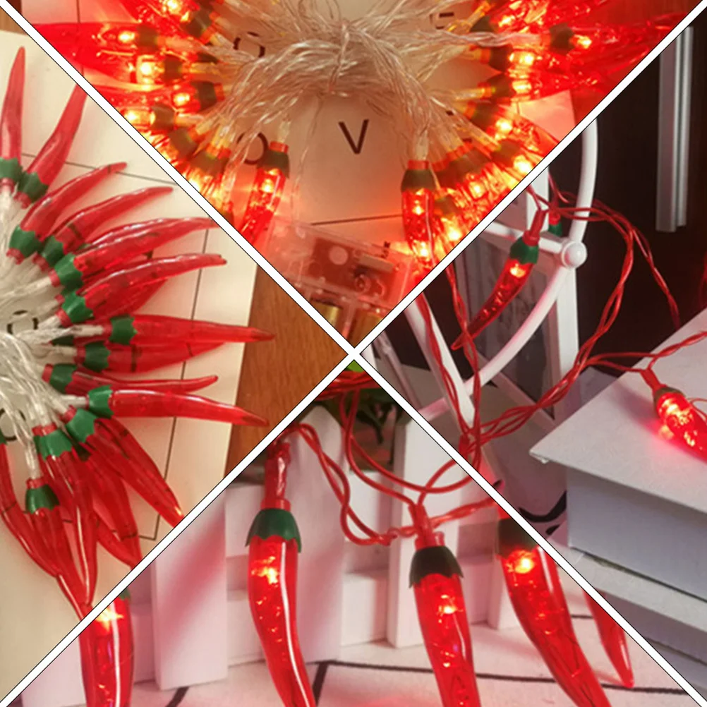 1 قطعة LED الفلفل الحار ضوء سلسلة 10 متر 80 المصابيح صديقة للبيئة مصباح للزينة داخلي عيد الميلاد مهرجان ضوء أجواء دافئة ومشرقة #3