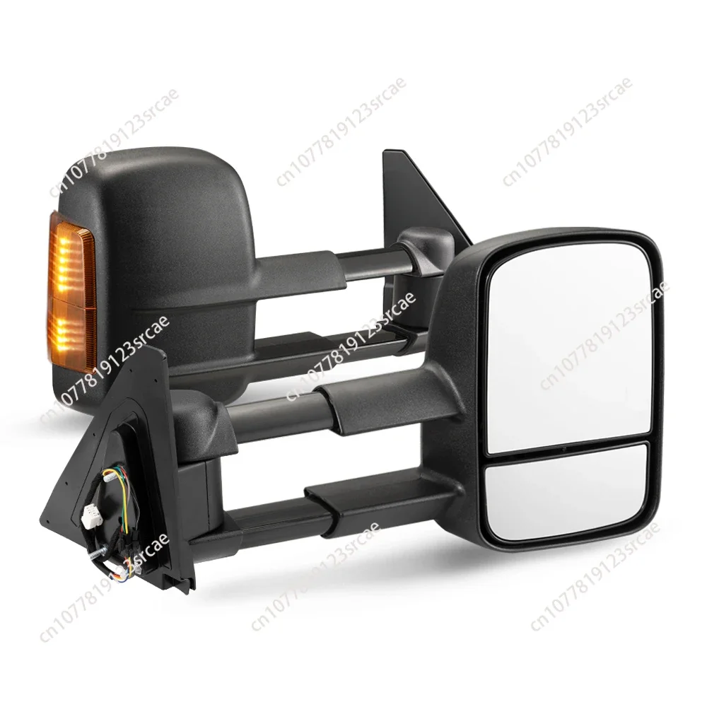 Trailer RV 4x4 4WD Pickup Car Extendable LC 80 Towing Mirrors for Pajero 2001-2015