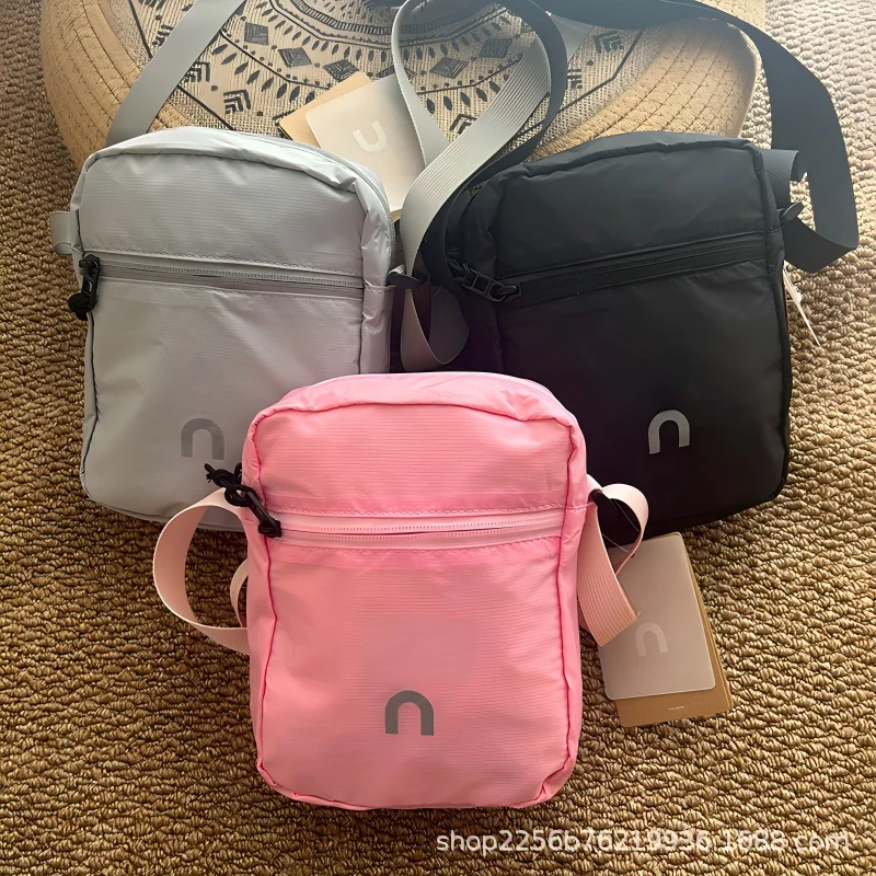 

Lightweight Waterproof Sports Crossbody Bag, Portable Running Workout Shoulder Bag for Men Women Outdoor Hiking Daily Use