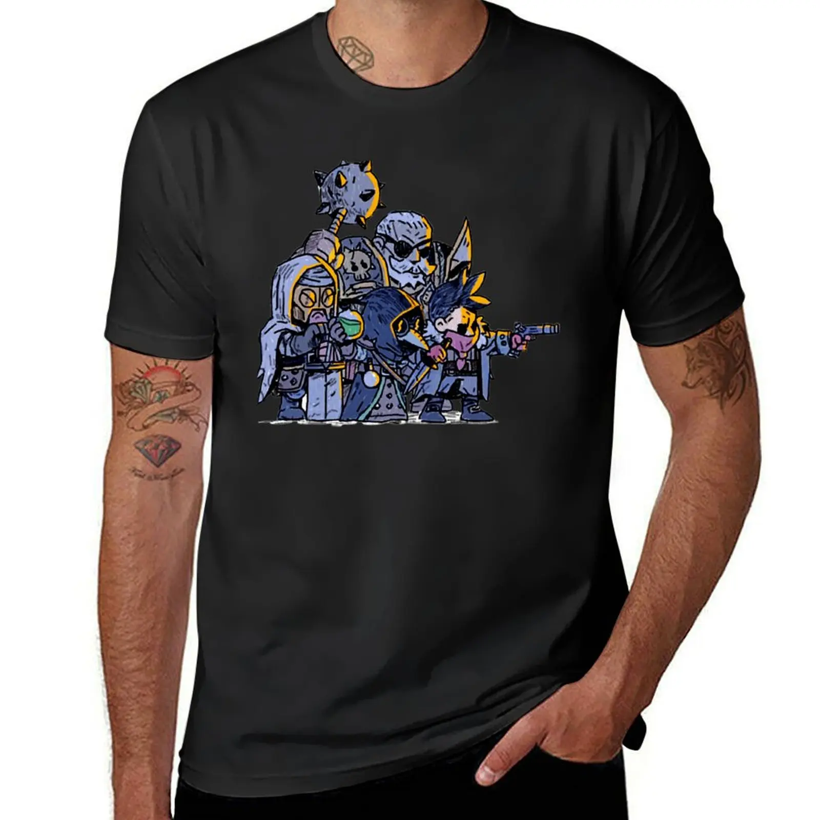 

darkest dungeon 2 T-Shirt customs cute clothes plain black t shirts men