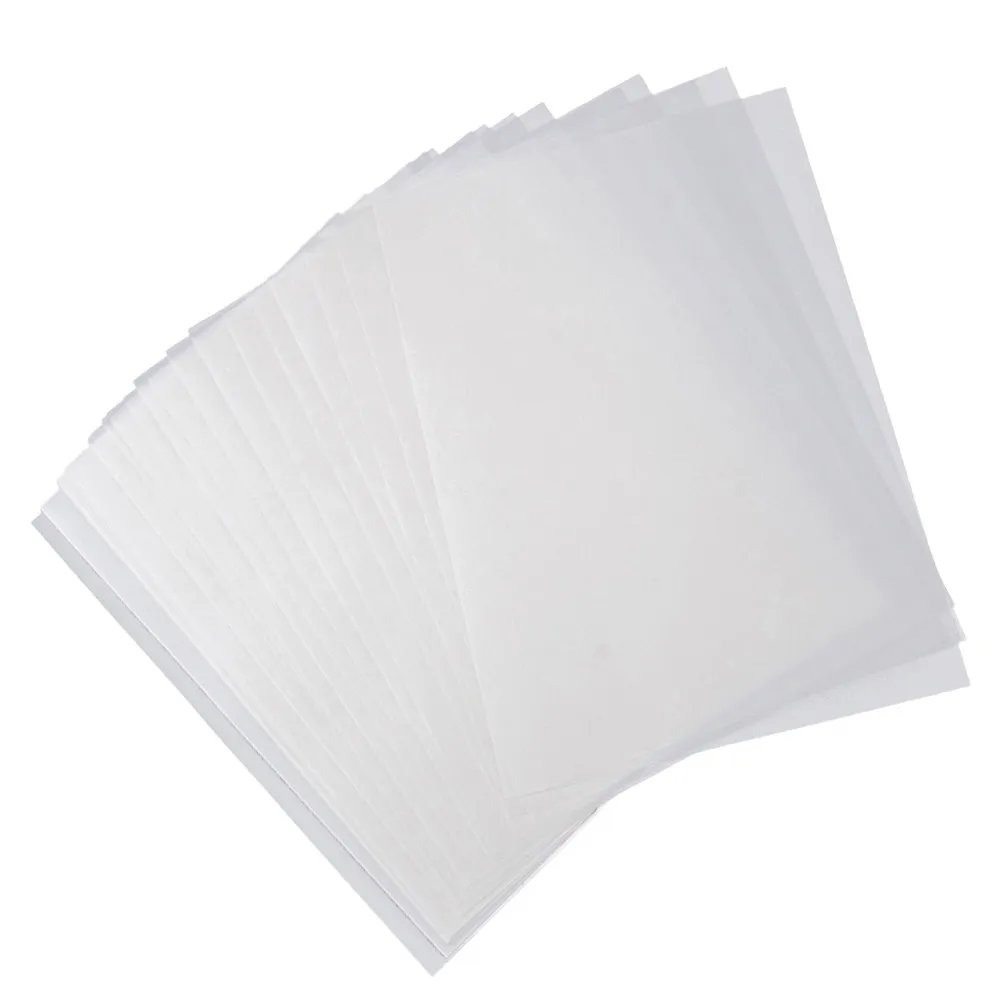 100 pcs Translucent Tracing Paper Sheets Drawing Sketching Art Halloween Christmas New Year Parchment