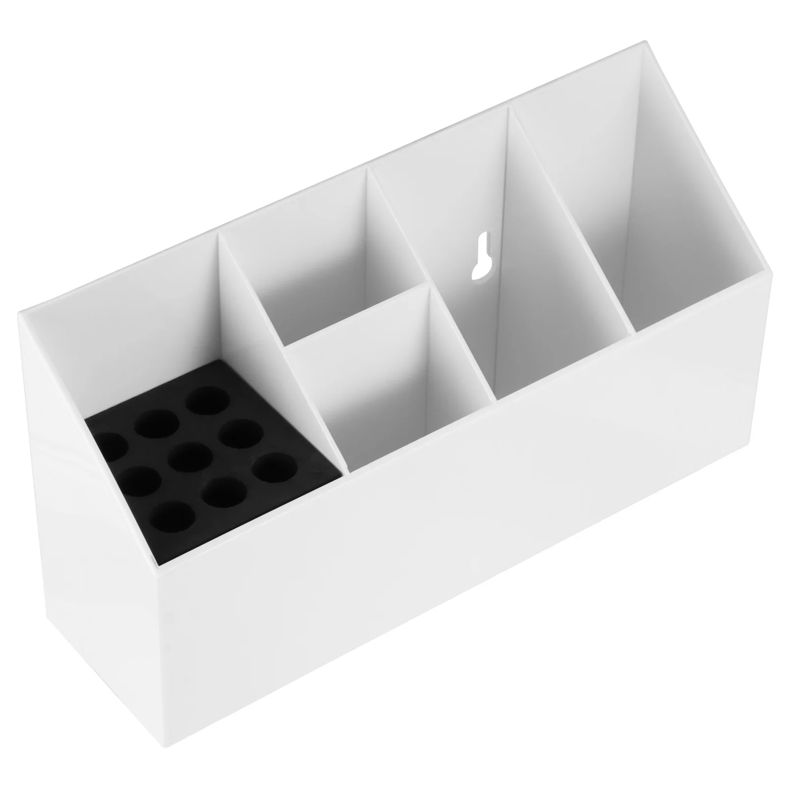 

Cosmetics Desk Organizer Box Premium Makeup Storage Holder for Pen Pencil Cup Stationery Office Supplies Decorative Desktop