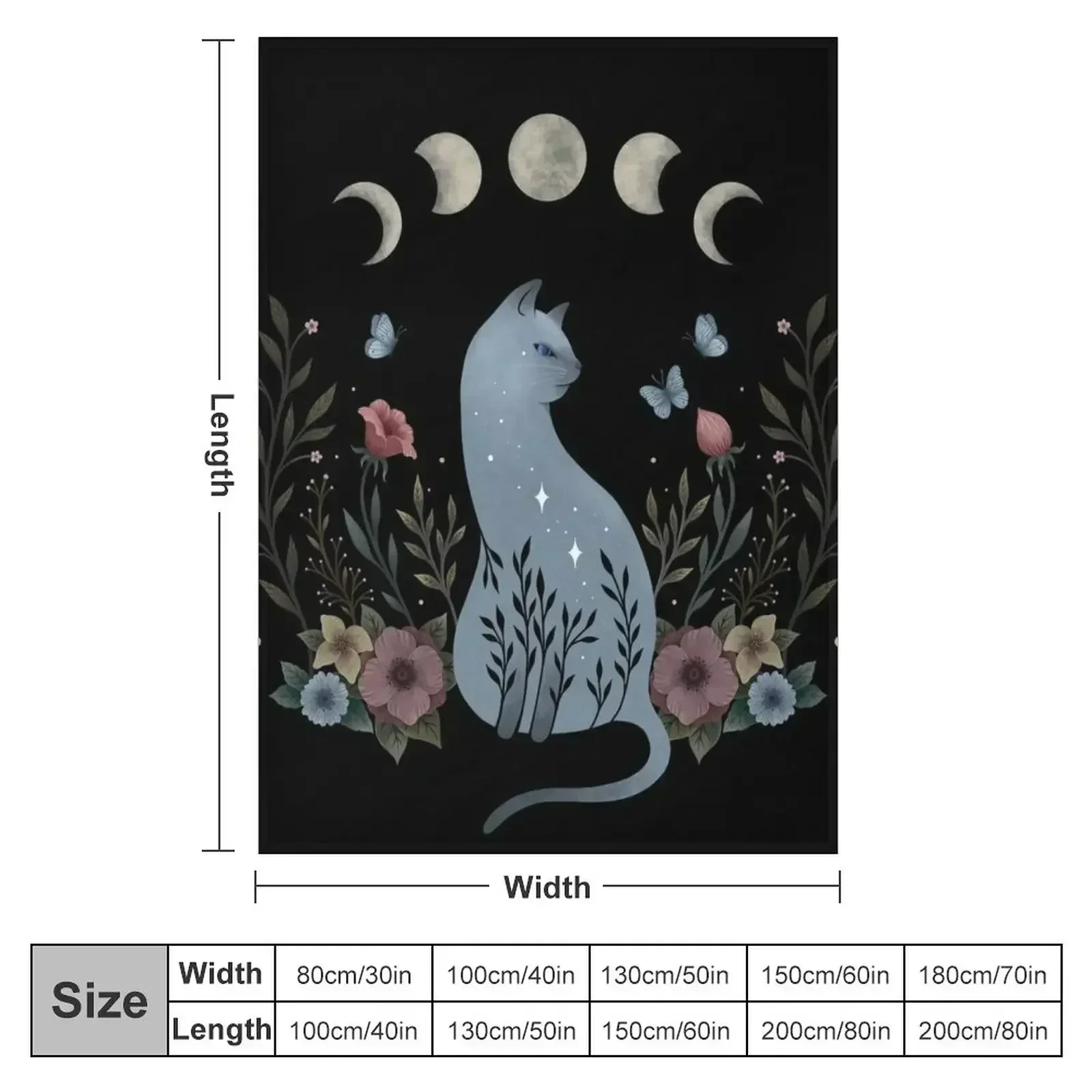 Cat on the Hill Throw Blanket blankets and throws Moving Kid'S Multi-Purpose Blankets