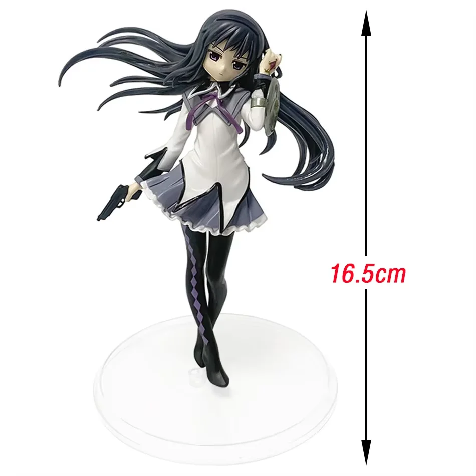 Madoka Magical ตัวอักษร Akemi Homura อะนิเมะ PVC รุ่นของขวัญวันเกิดตกแต่งของเล่นอะนิเมะ Periphery Handmade กล่องตาบอด