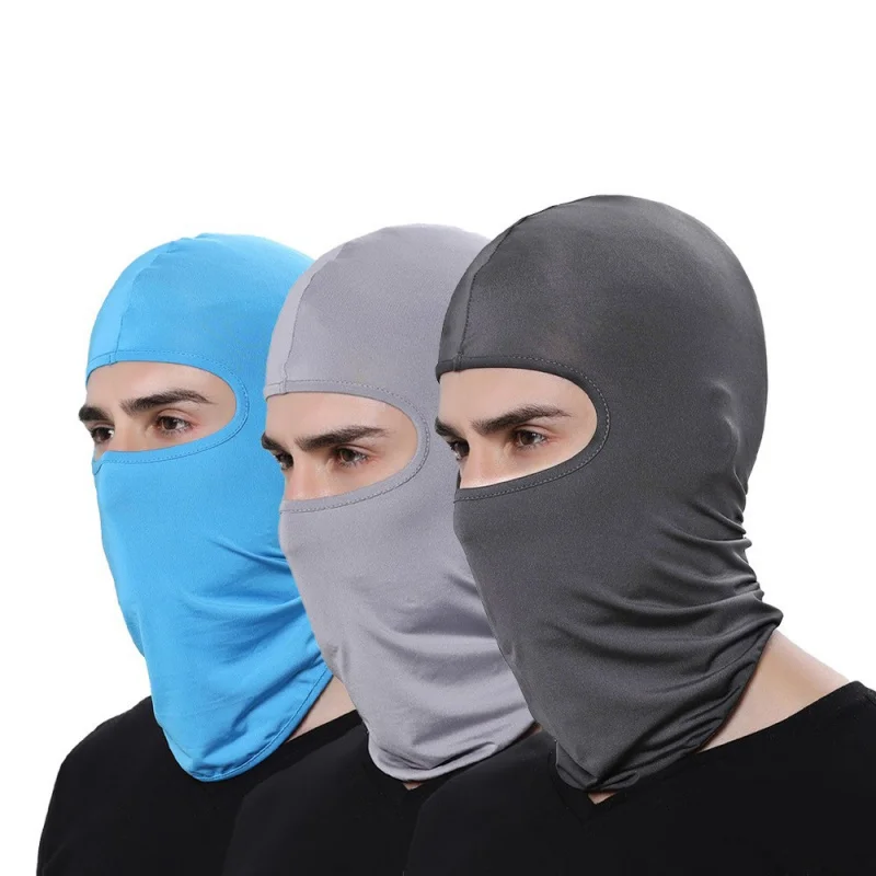 

Summer Ice Silk Sun Protection Face Mask Cycling Head Cover for Men Fishing Motorcycle Riding Sports Neck Gaiter Face Scarf Wind