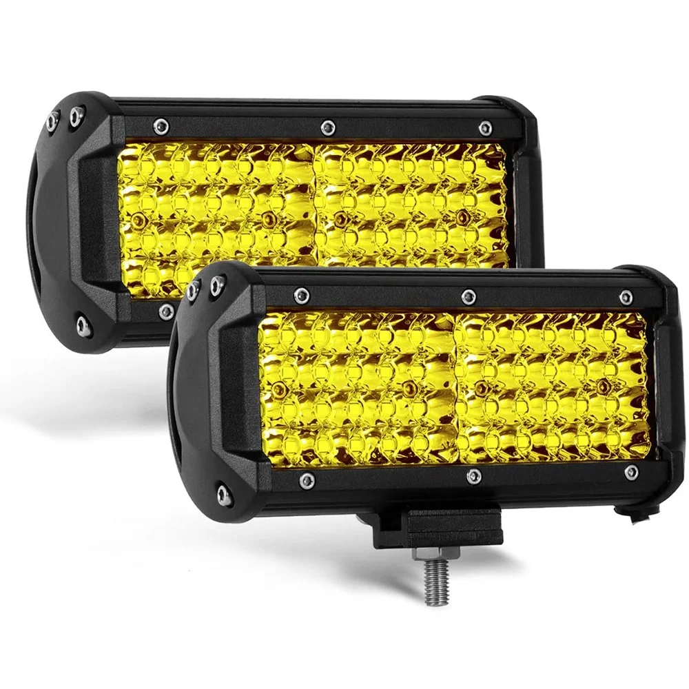 

6.5 Inch Quad Rows Double Brightness Design Off-Road Truck Car Driving Bar Waterproof Led Work Light