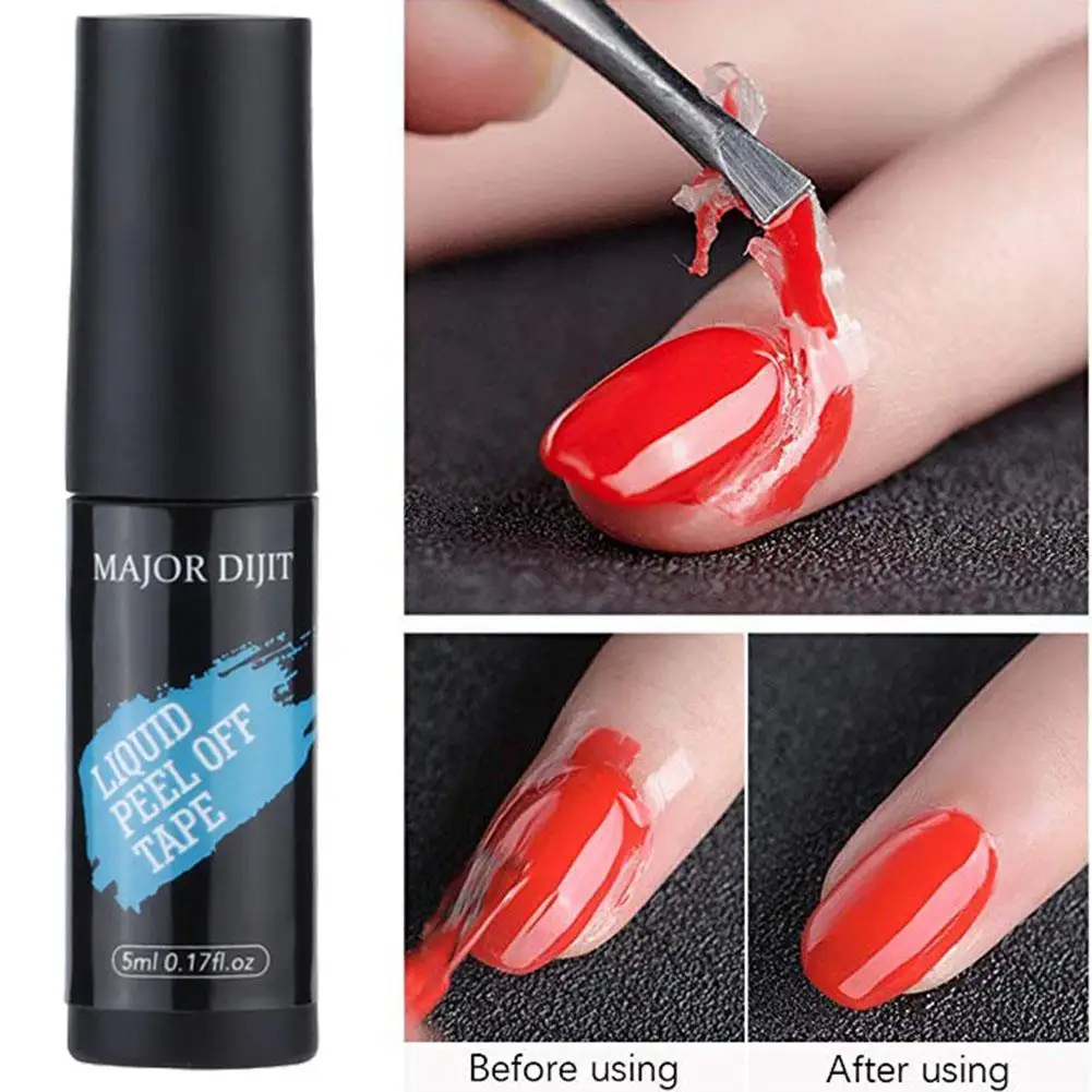 Anti-overflow Nail Polish Edge Protection Anti-dirty Art Liquid Latex Glue Nail Barrier Protector