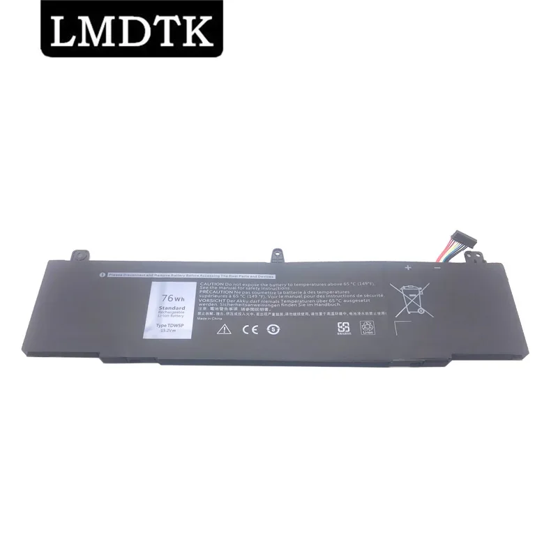 

LMDTK Новый TDW5P Аккумулятор для ноутбука DELL Alienware 13 R3 ALW13C-1738 2508 2718 2738 2838 JFWX7 04RRR3 0V9XD7 4RRR3 P81G P81G001