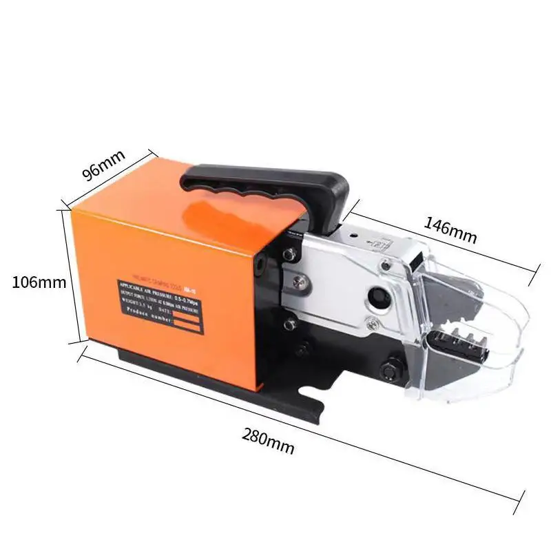 Pinza a crimpare pneumatica Am-10 Terminale elettrico Macchina per crimpare a freddo Macchina per crimpare multifunzionale Die a pressione