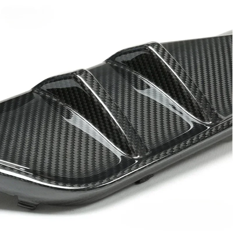 لسيارات BMW X5 G05 X5M F95 MP STY 2020-2024 ألياف الكربون الحقيقية الناشر الخلفي شفة مصد السيارة المفسد العادم نصائح الخمار الذيل الجسم أطقم