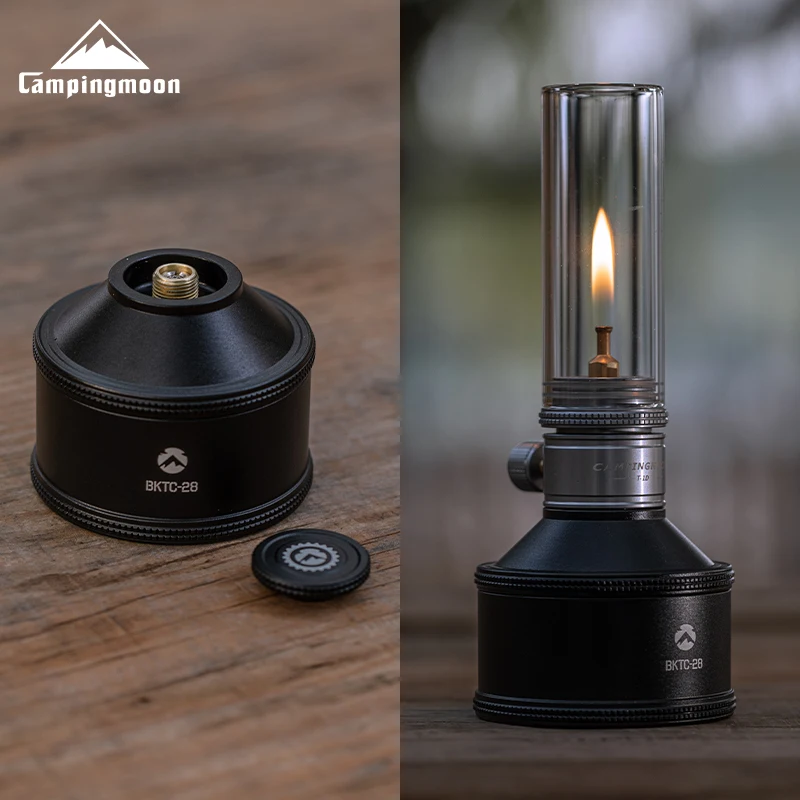 La bombola di gas CAMPINGMOON TC-28 può essere ricaricata ripetutamente, bombola di gas da campeggio esterna bombola di gas piatta aggiornata