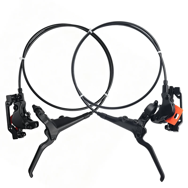 Mountain Bike Racing Hydraulic Brake Kit Dual Disc Oil Brake For MTB Bicycle Parts & Cable Housing