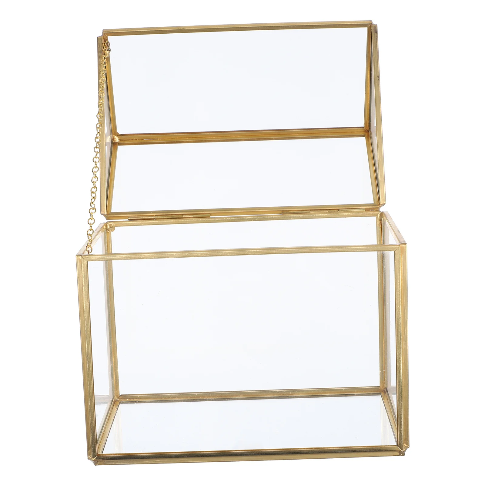 

Handcrafted Glass Plant Greenhouse Terrarium Indoor Geometric Tabletop Succulent Cacti Container Lid Miniature Landscape Display