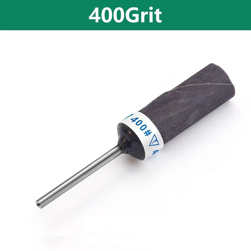 1Pcs Sanding Drum Sandpaper Stick 2.35mm Shank Rotary Tools Sanding Bands Belt For Electric Grinder Tool Parts 180-7000 Grits