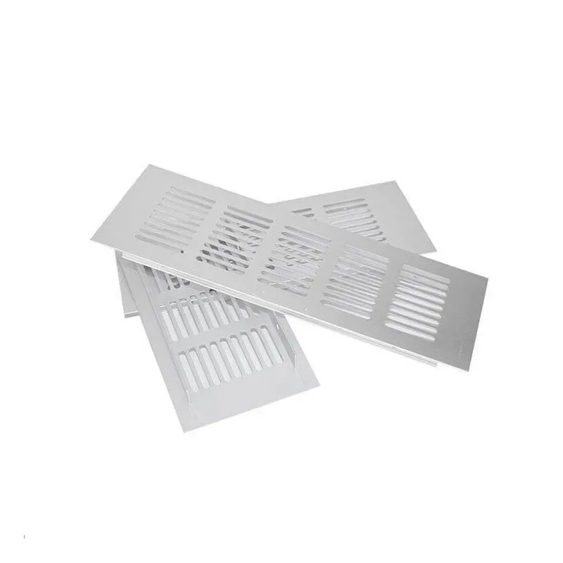 

1pcs Aluminum Alloy Vent Grille for Cabinets, Rectangular Vent Hole Cover, Stove Heat Dissipation, Shoe/Wardrobe Ventilation