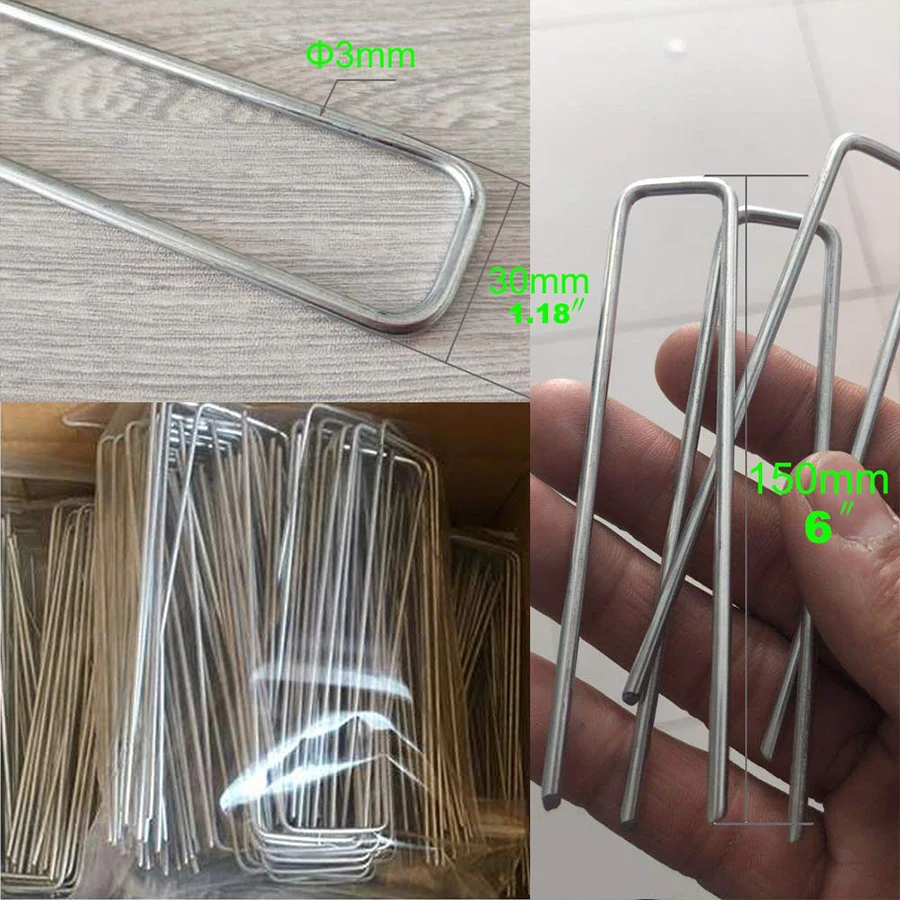 Garden Stakes Outdoor Accessories Gardening Supplies Staples Plants Pegs Ground Nail Vegetable Gadgets Heavy-duty Spike
