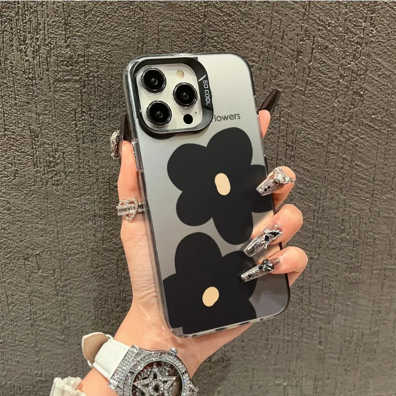

Little Orchid Model Phone Case is suitable for iPhone 16 15 14 13 12 11 Pro/ Max/Plus Anti-Fingerprint Anti-Shock Rear Cover