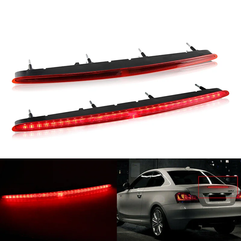 Third Tail LED Brake Stop Light,Rear Trunk Signal Lamp Assembly Fit For BMW 1 Series 128i 135i E82 E88 2008-2013,Car Accessories