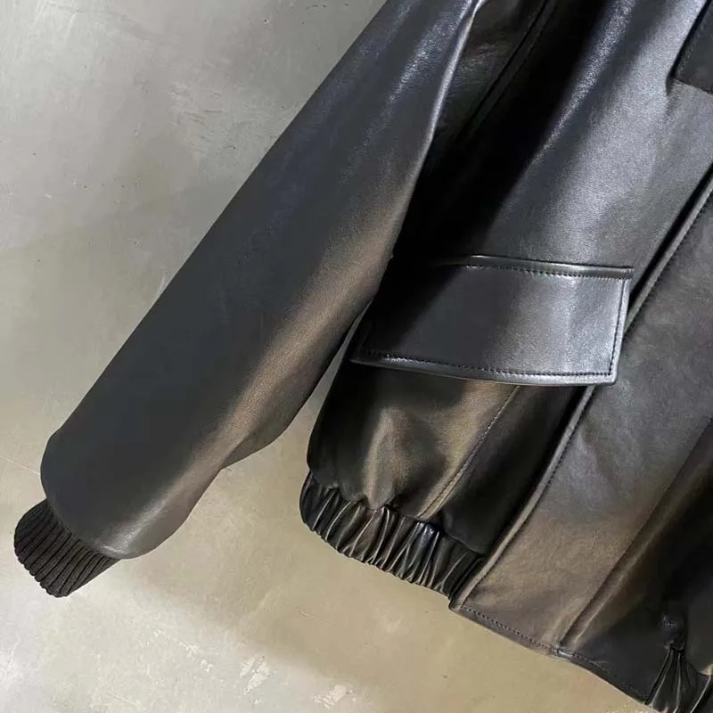 Giacca da donna in vera pelle 2025 Cappotto corto invernale spesso caldo in lana di pecora naturale Nuovo arrivo