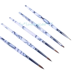 Nieuwe Duurzaam Dental Porselein Toepassen Pen Porselein Keramische Sable Hermelijn Brush Pen Set Tool Dental Lab Porselein Pen Mul-model