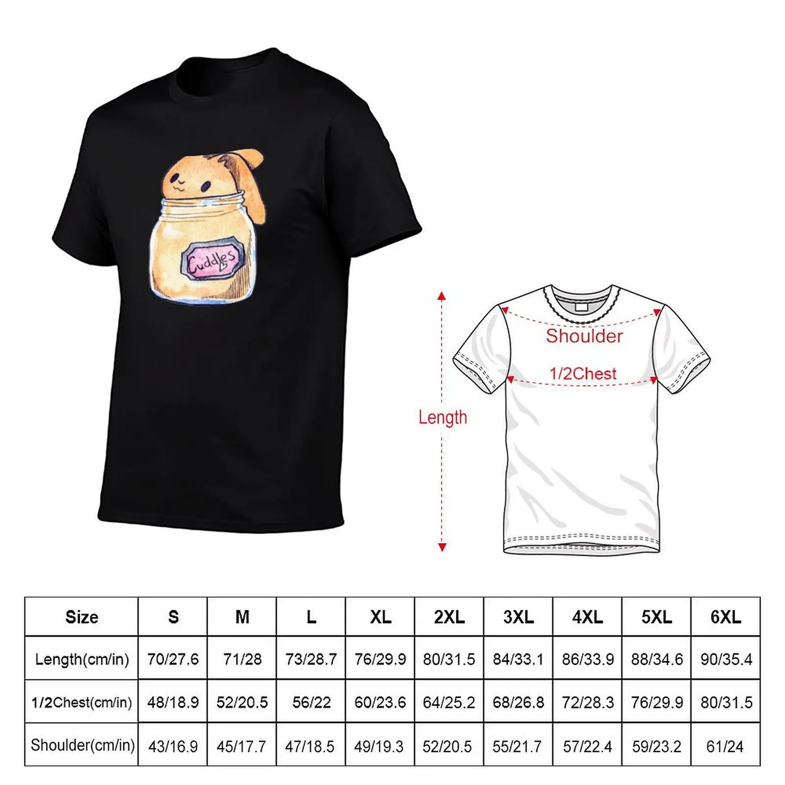 cuddle bunny T-Shirt new edition plus size clothes Men's cotton t-shirt