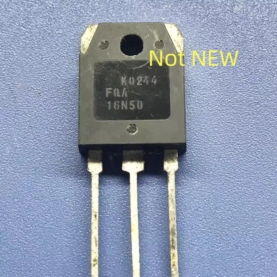 Used 10pcs/lot FDA16N50 FQA16N50 16N50 MOSFET N-CH 500V 16A TO-3P TO-247 Large Chip Power Transistors