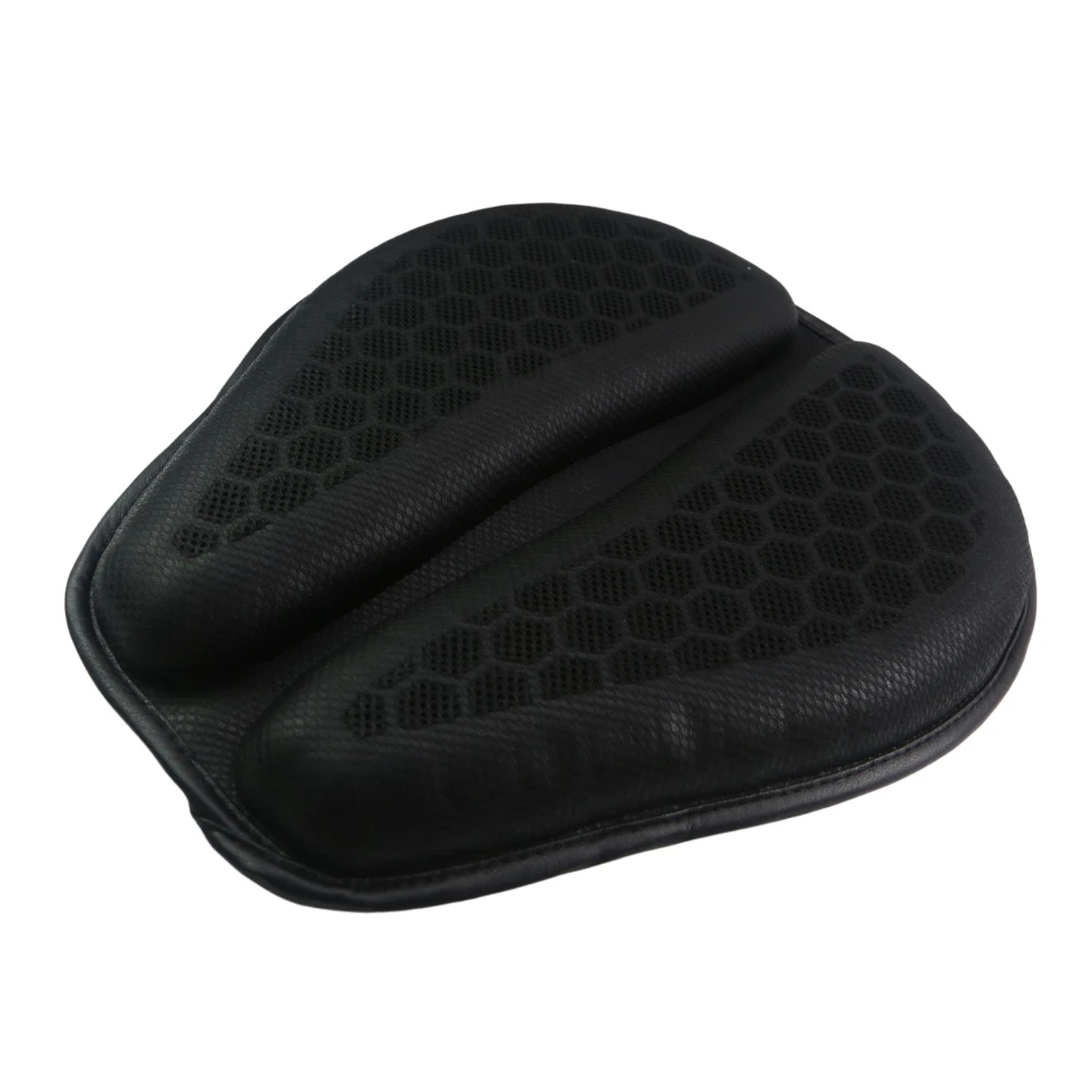 Comfort Breathable Gel Seat Cushion With 3D Honeycomb Design Shock Absorb Pad For Long Distance Motorcycle Driving