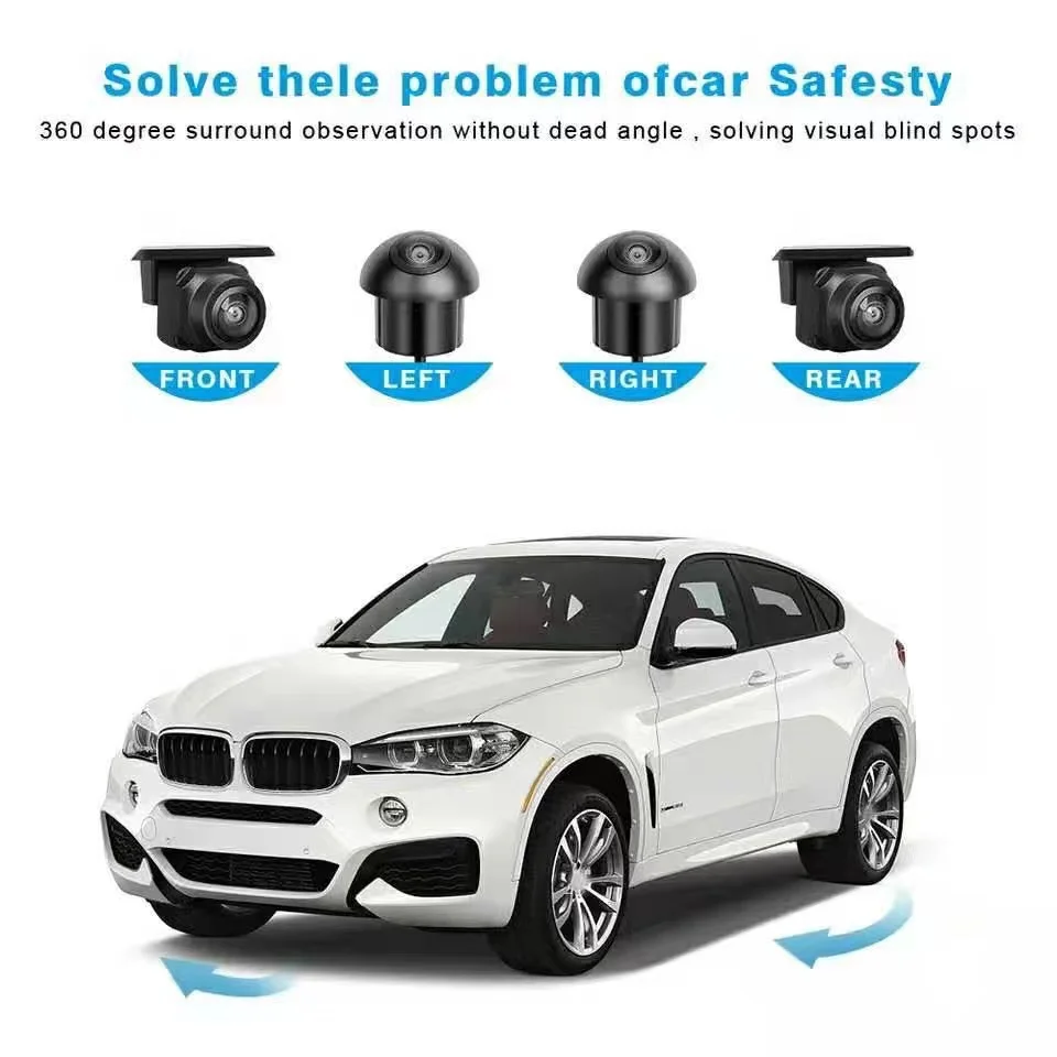 Car 3D HD Night Vision 360 panoramic image kit integrated 720P1080PAHD reverse camera auxiliary is optional