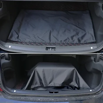 Car Seat Cover for Front Rear Seats Waterproof Antifouling Dust Covers for Steering Wheel Trunk Mat - Image 3