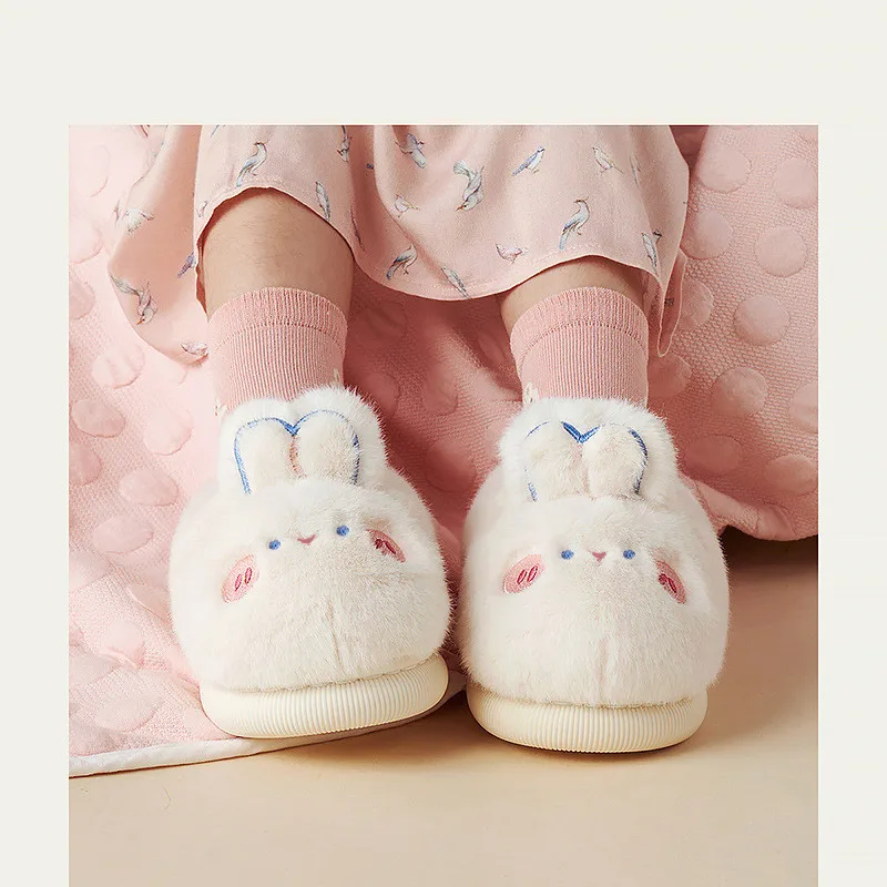 

Children's Cotton Shoes Soft Soled Indoor Woolen Home Slipper Boys' And Girls' Anti-skid Shoes Thick Soled Baby Cotton Slippers