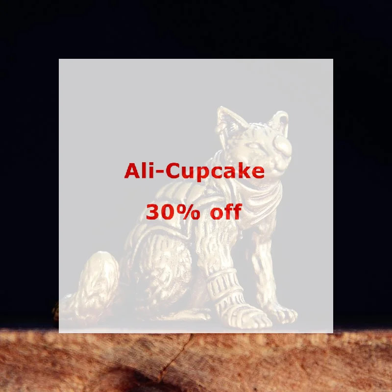 Mini One-Eyed Cat Figurines Brass Funny Sculpture Collectible For Home Bedroom Living Room Table Shelf Office Decor