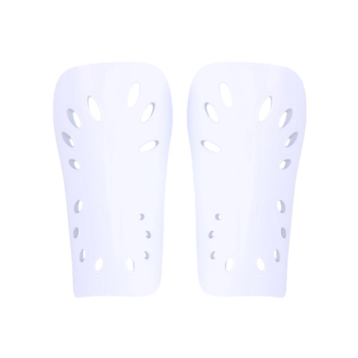 1 Pair Lightweight Breathable Adult Calf Protective Gear Soccer Equipment for Men Women (White) shin guards